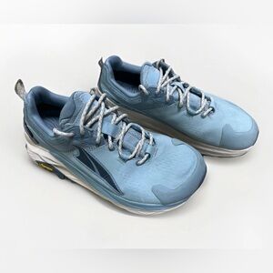 Altra Olympus 5 Hike Low GTX Gore-Tex Hiking Trail Vibram Women's Size 6.5 Blue